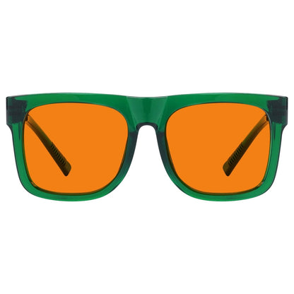 100% Blue Light Blocking Orange Glasses Metalless Screwless Eyewear R2316 - B98eyekeeper.com