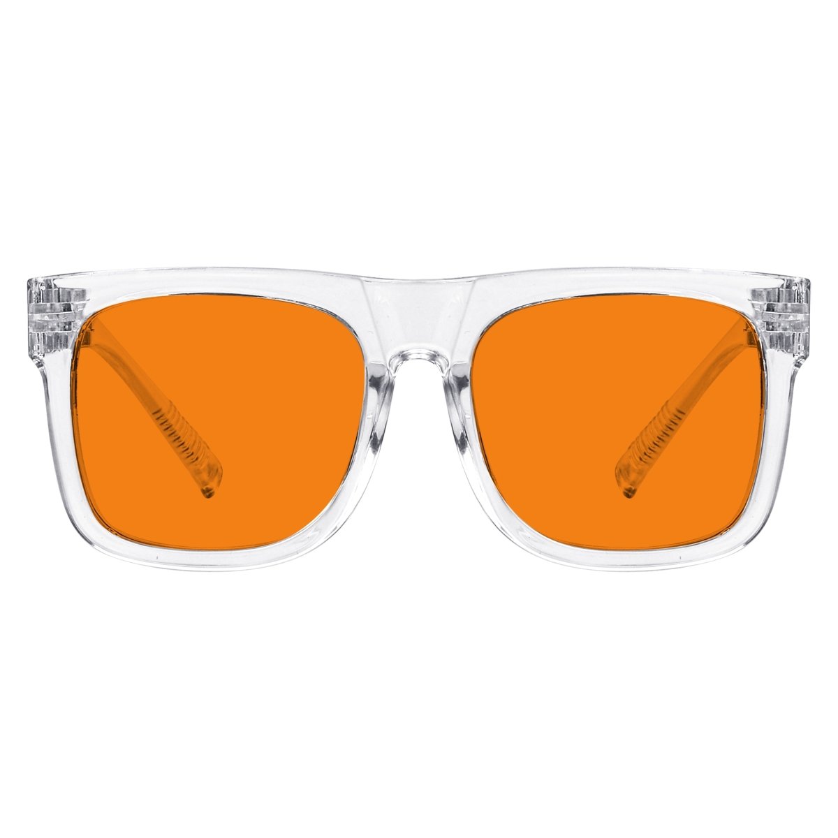 100% Blue Light Blocking Orange Glasses Metalless Screwless Eyewear R2316 - B98eyekeeper.com