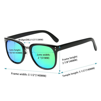 2 Pack Stylish Classic Polarized Sunglasses S012PGSGeyekeeper.com