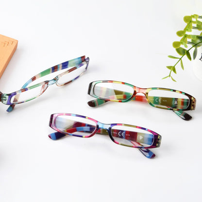 3 Pack Classic Cute Reading Glasses Striped Pattern Readers R906eyekeeper.com