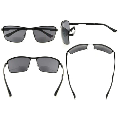 3 Pack Bifocal Sunglasses Sunshine Readers Outdoor Reading Glasses SG802