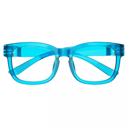 30% Blue Light Blocking Square Metalless Screwless Eyeglasses R033 - B15eyekeeper.com