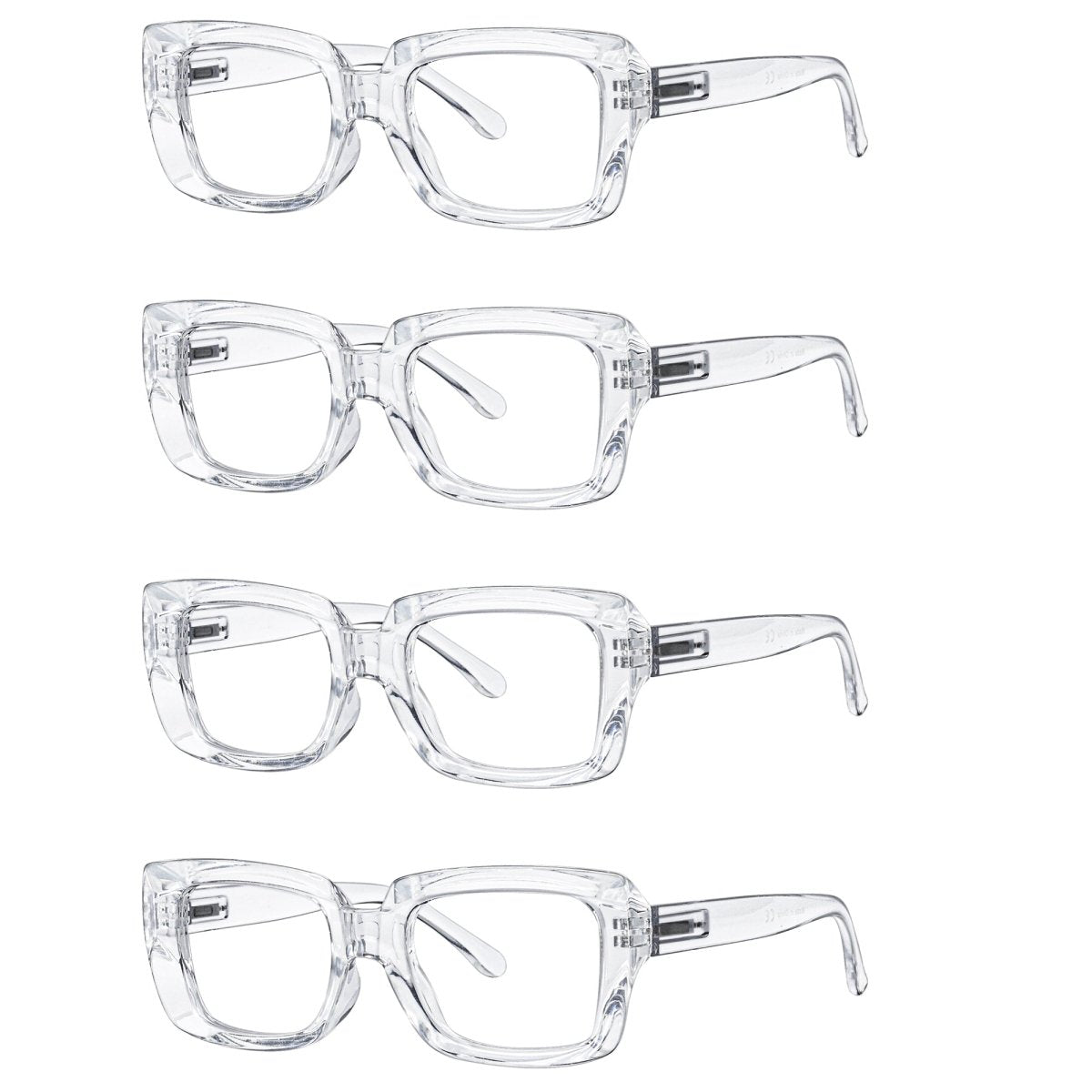 4 Pack Stylish Reading Glasses Fashionable Readers R9107 - 1eyekeeper.com