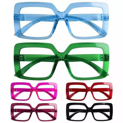 6 Pack Oversized Screwless Metalless Reading Glasses R2311eyekeeper.com