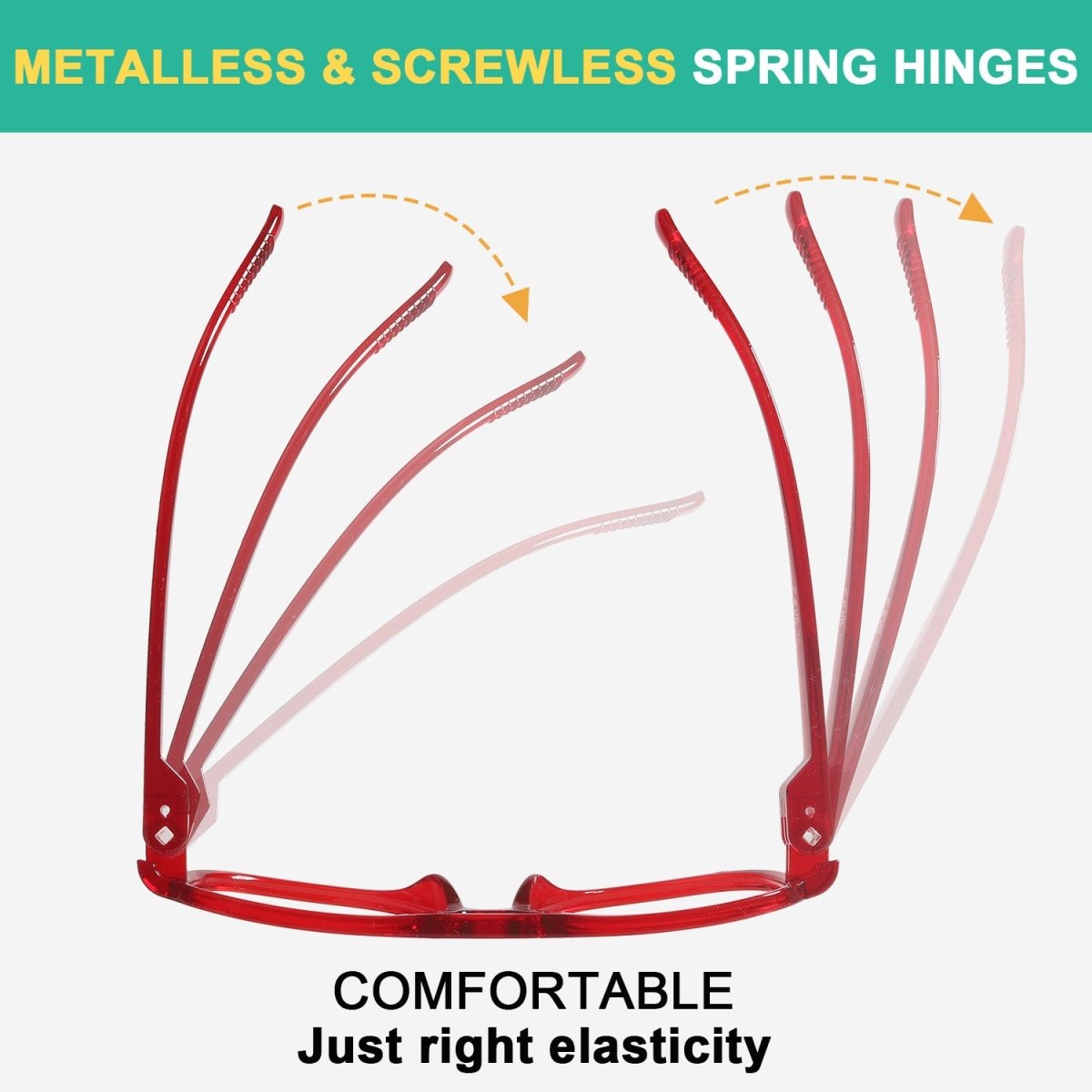 6 Pack Pilot Metalless Screwless Reading Glasses R2515eyekeeper.com