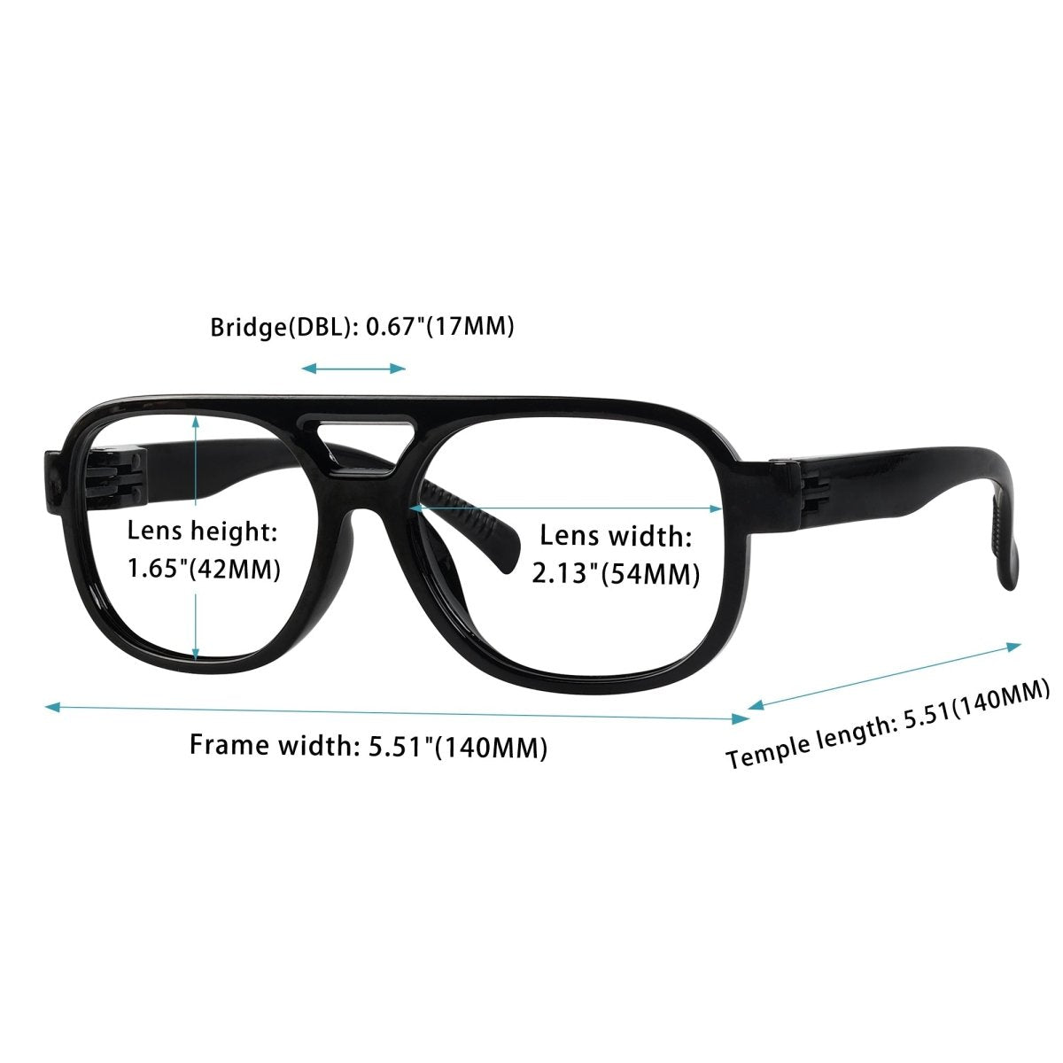 6 Pack Pilot Metalless Screwless Reading Glasses R2515eyekeeper.com