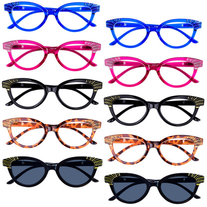 Cat-eye Design Reading Glasses R2123