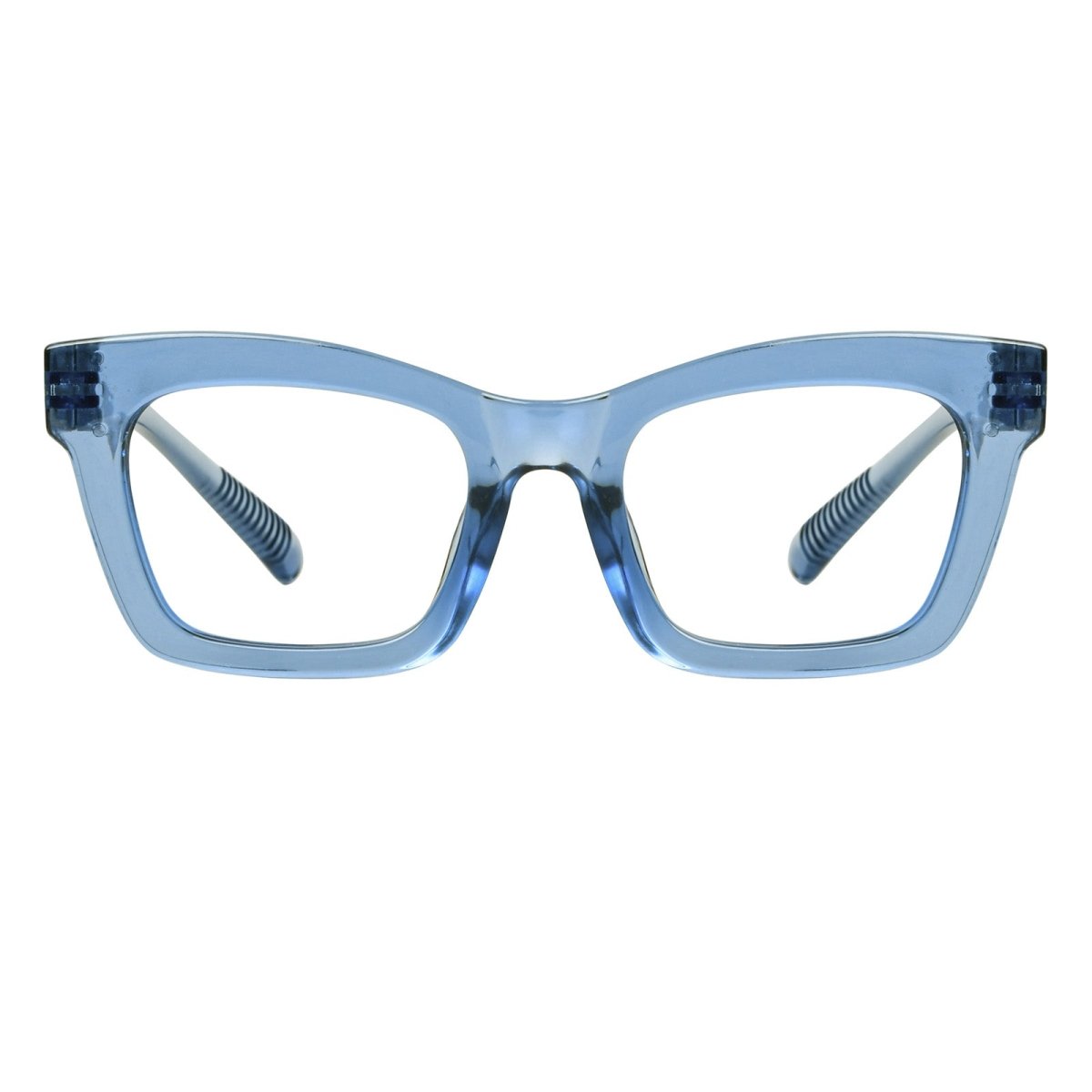 Cat - eye 30% Blue Light Blocking Glasses Metalless Screwless R2308 - B15eyekeeper.com