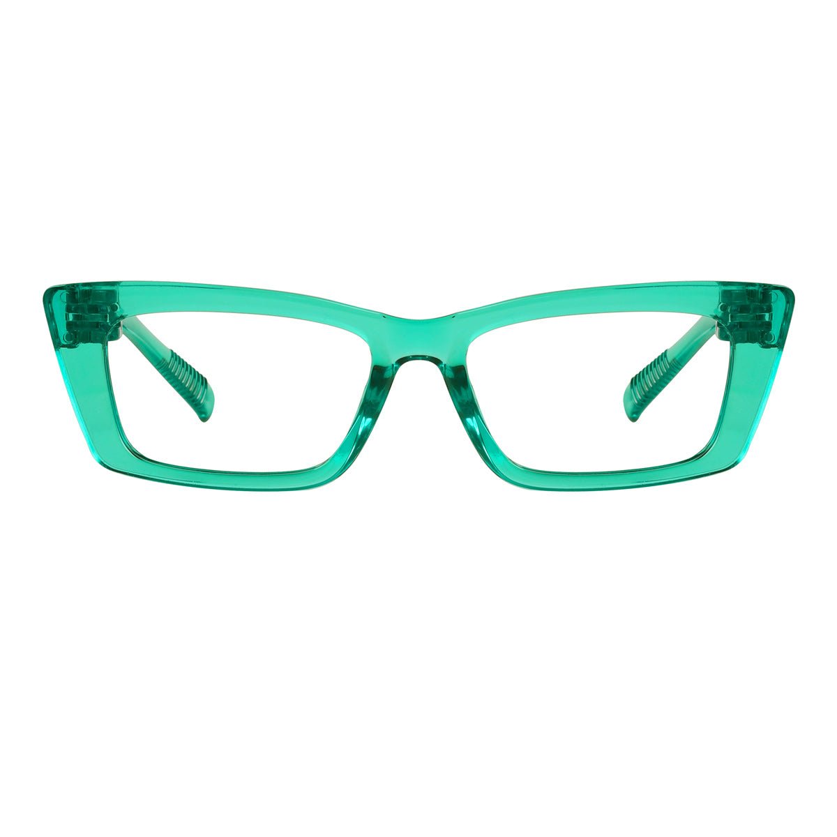 Cat - eye 30% Blue Light Blocking Metalless Screwless Eyeglasses R2501 - B15eyekeeper.com