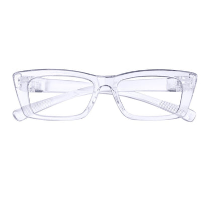 Cat - eye 30% Blue Light Blocking Metalless Screwless Eyeglasses R2501 - B15eyekeeper.com