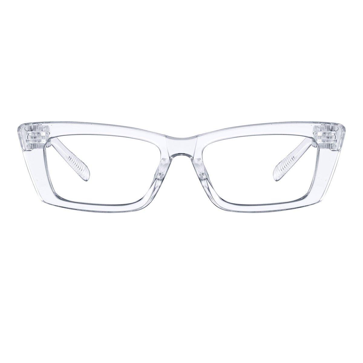 Cat - eye 30% Blue Light Blocking Metalless Screwless Eyeglasses R2501 - B15eyekeeper.com