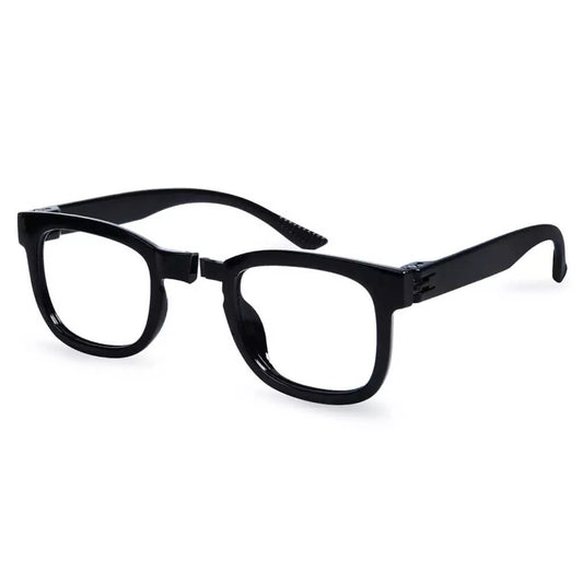 (Must Buy Both Eye) Metalless Screwless Reading Glasses with Different Strength PR033 (Black)eyekeeper.com