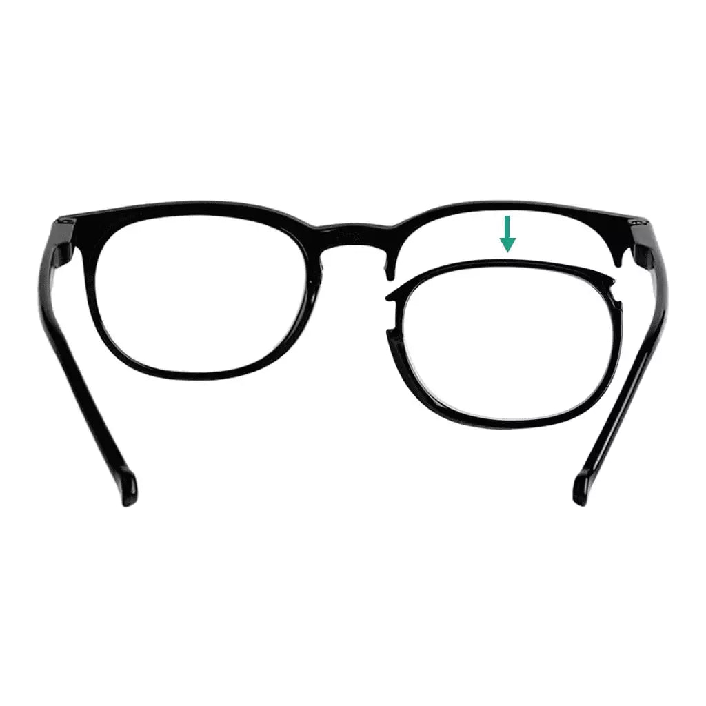 (Must Buy Both Eye) Reading Glasses with Different Strength for Each Eye PR001 (Black)eyekeeper.com