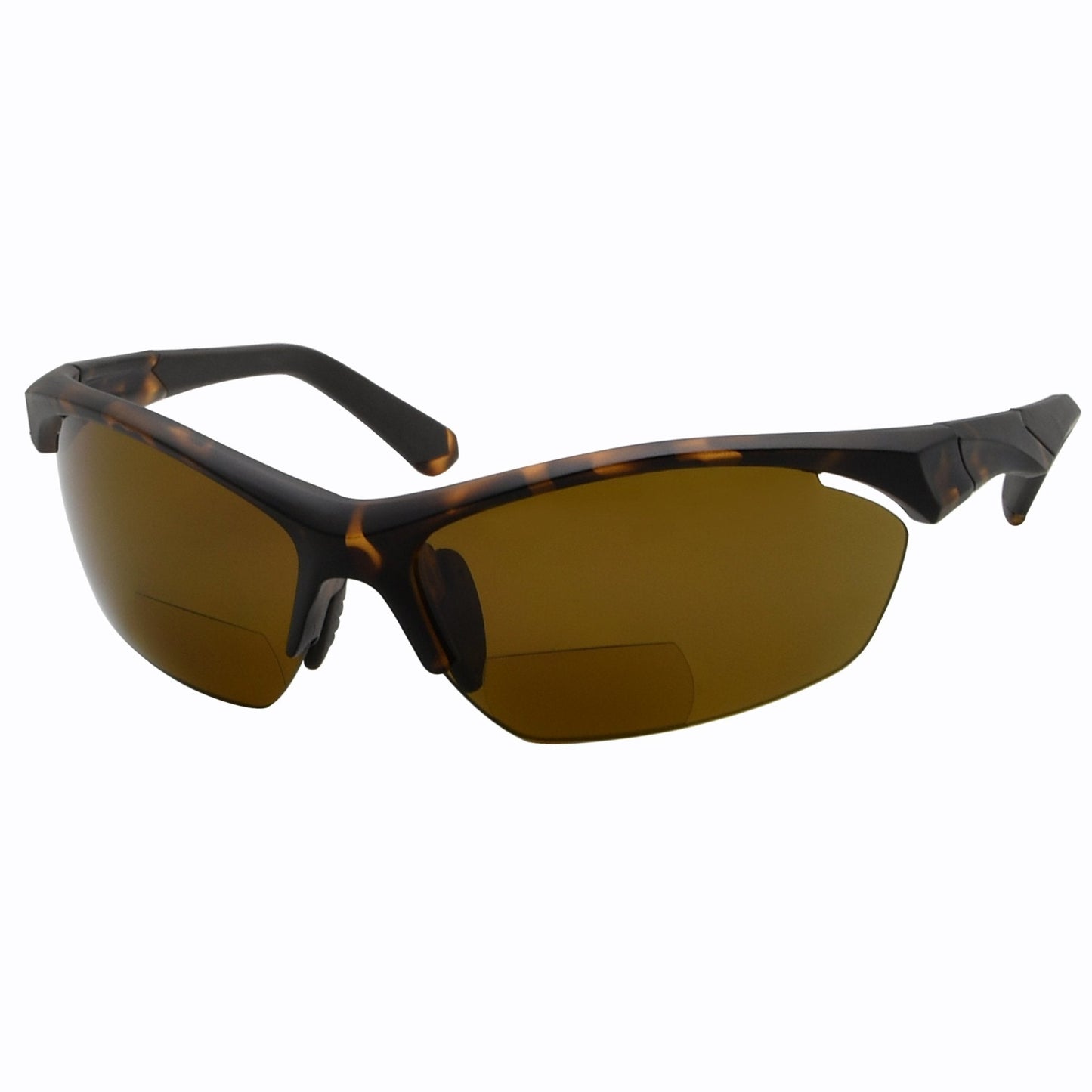 Polarized Reading Sunglasses Half Rim Sport Bifocal Readers PGSG902