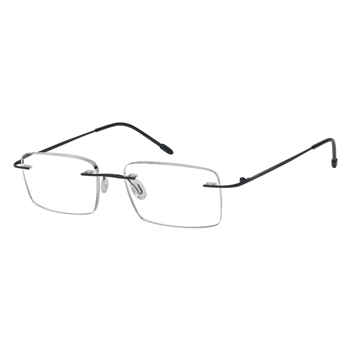 Rimless Spectacle Rectangle Reading Glasses RWK9904eyekeeper.com