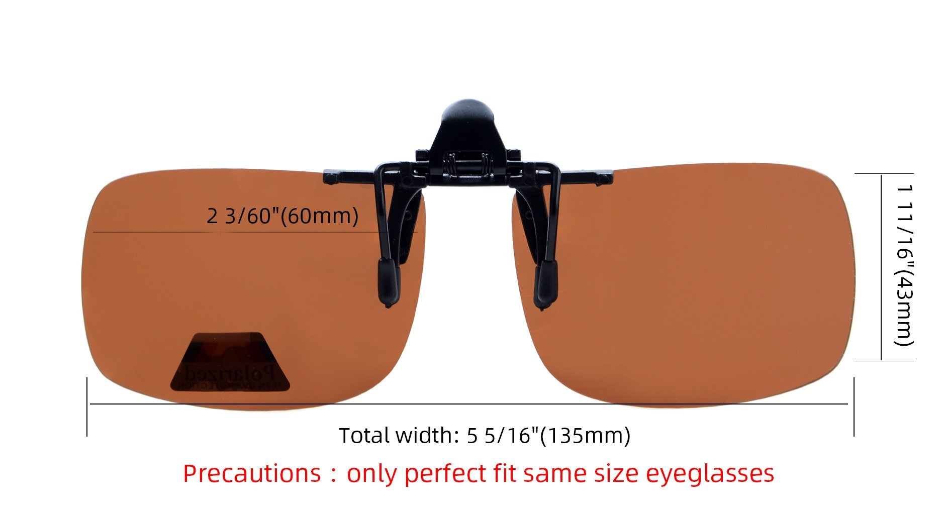 Fashion flip aviator sunglasses