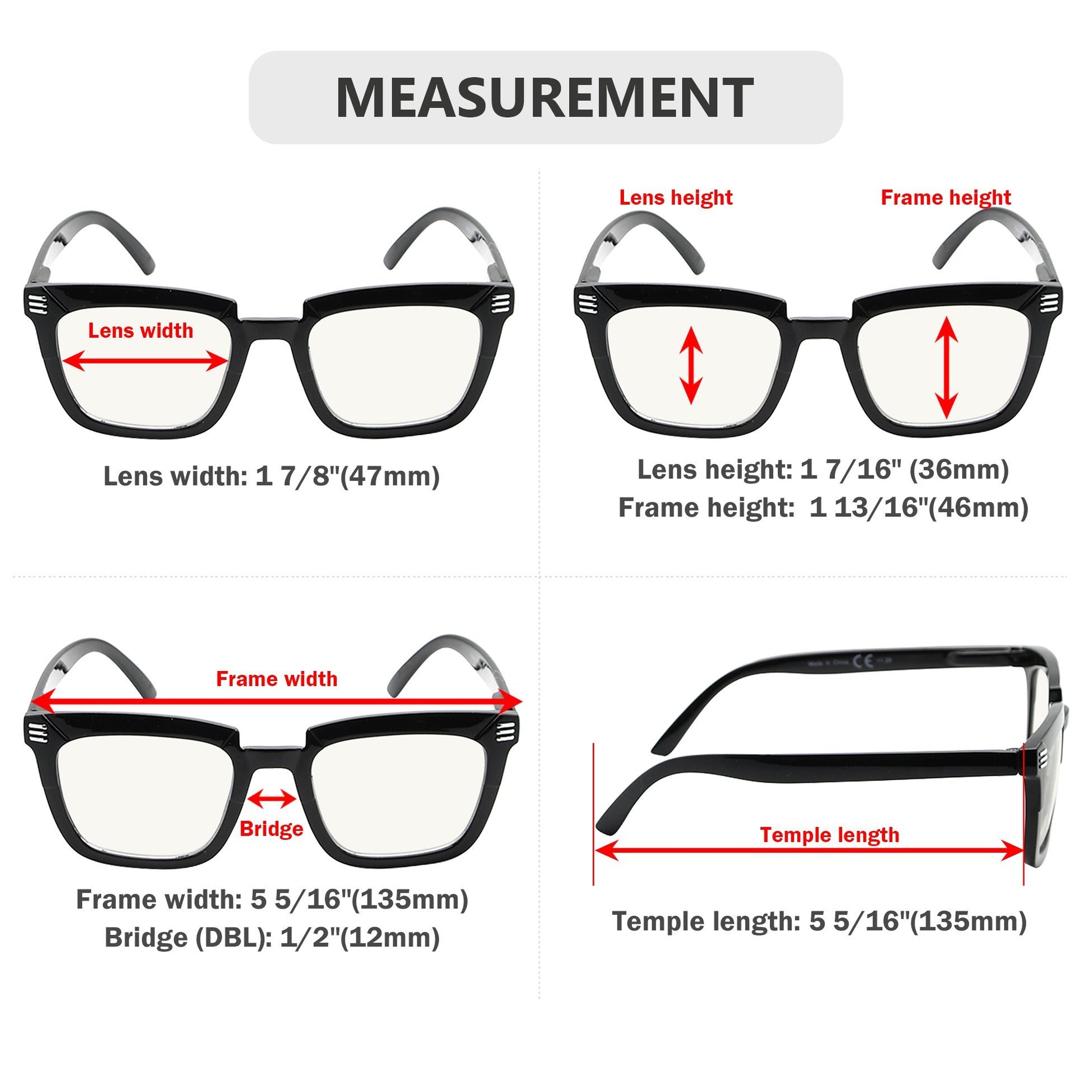 Multifocus Progressive Readers Dimension