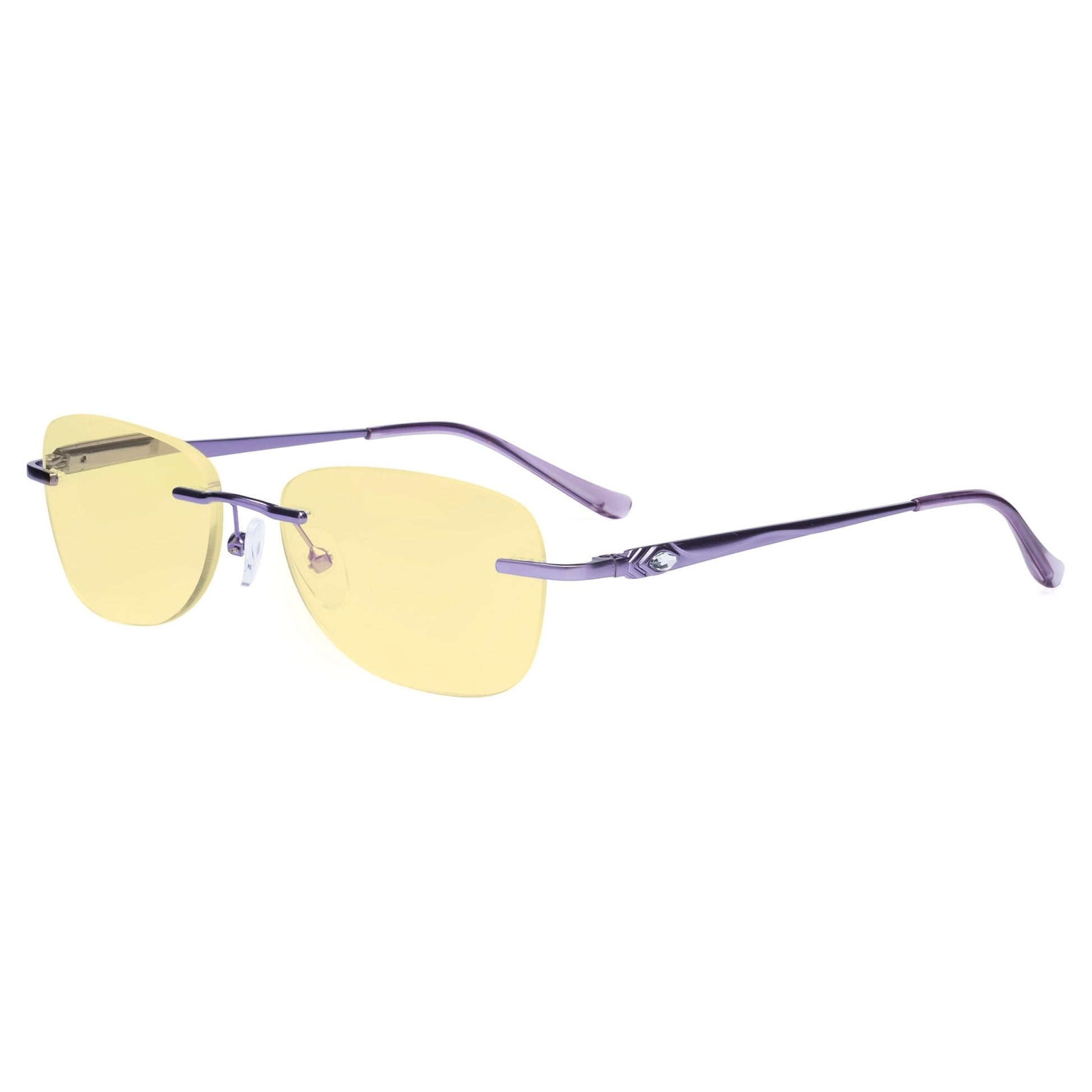 Computer Reading Glasses Purple TMWK9907A