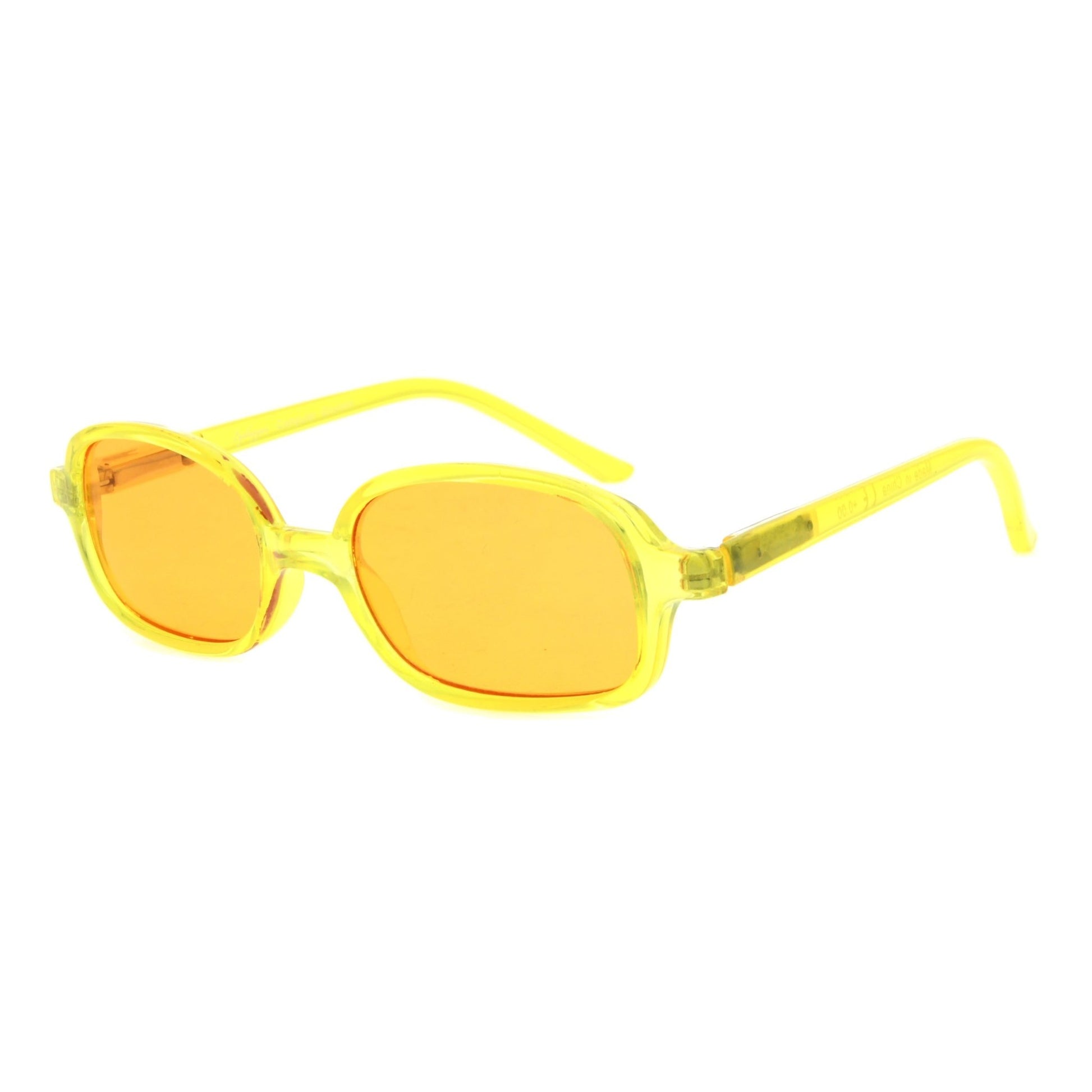 Cute Kids Blue Light Blocking Eyeglasses Yellow DSK03