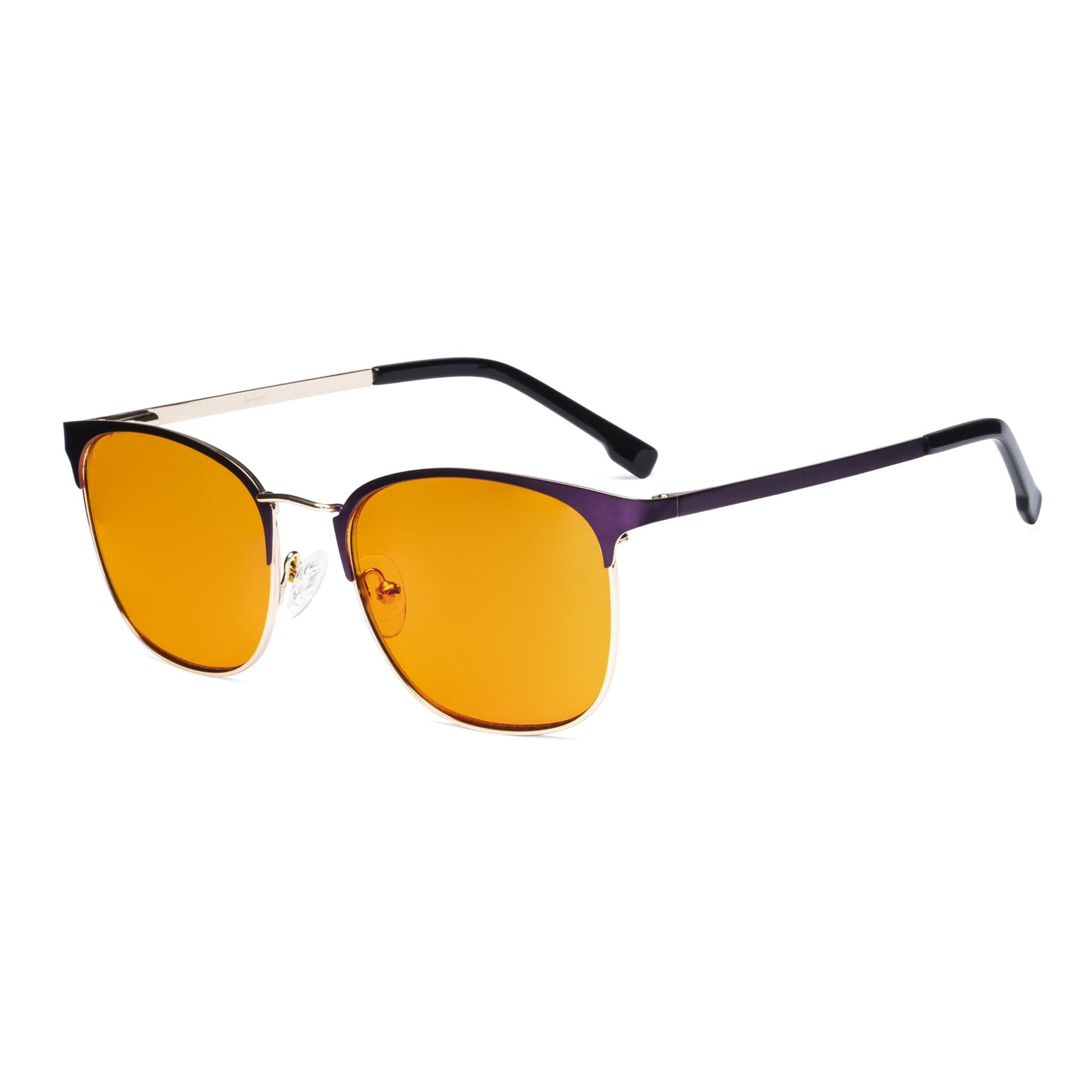 Blue Light Blocking Eyeglasses Purple LX19018-BB98