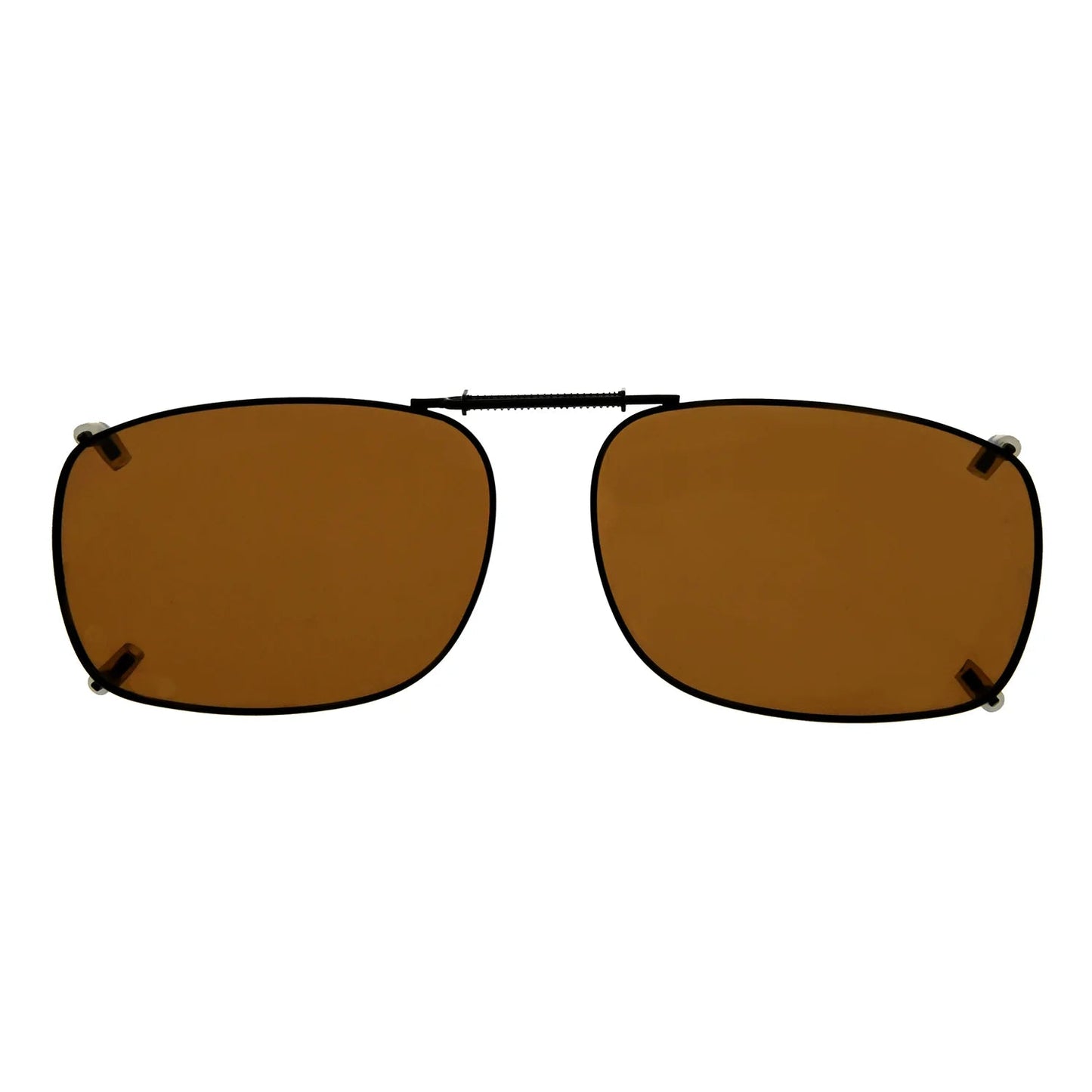 Sunglasses Clip On Polarized Brown C64