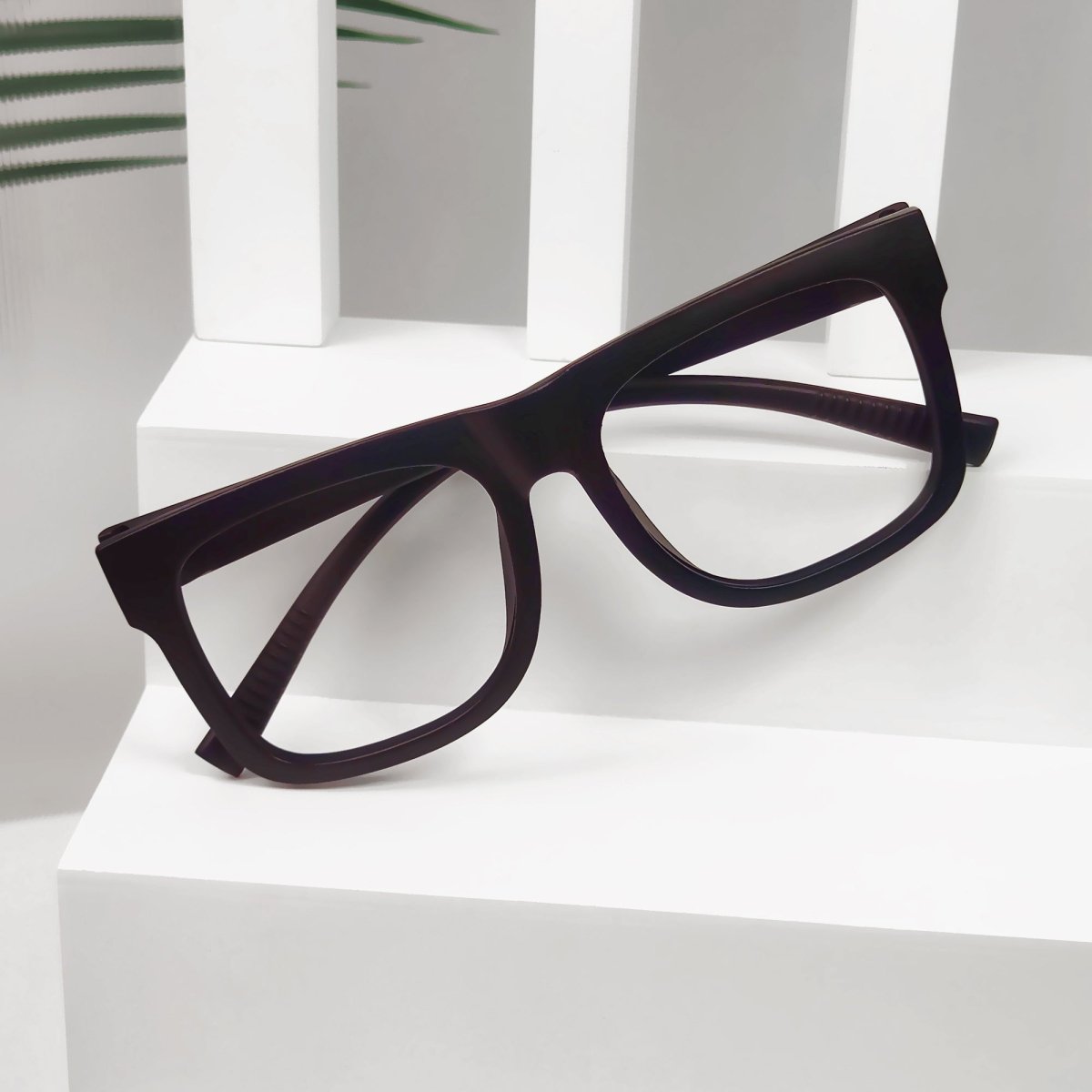 Eyeglasses Specs Oversized Screwless Metalless Glasses Men No Power eyekeeper