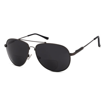 Pilot Style Polarized Bifocal Sunglasses Women Men PGSG1802eyekeeper.com