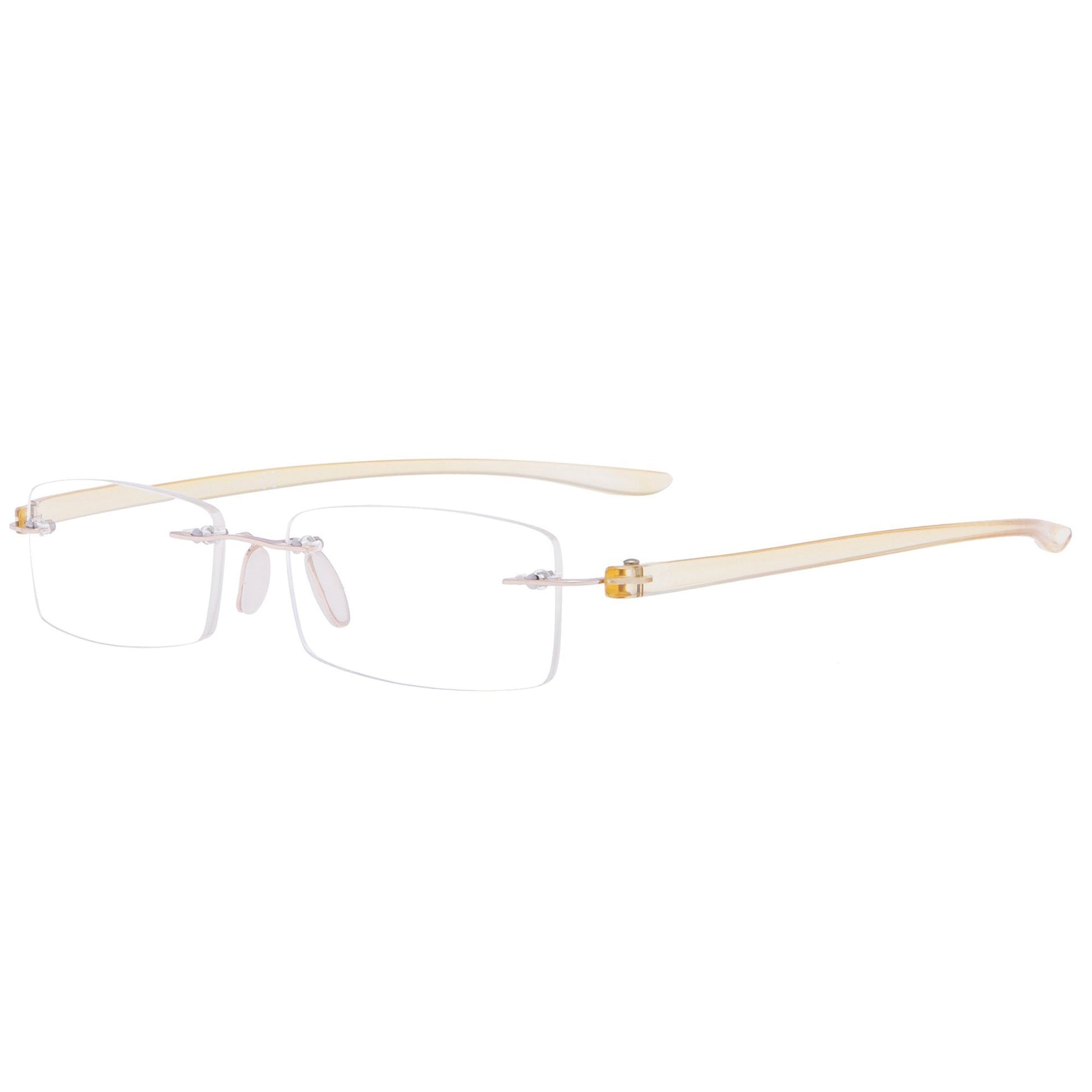 Frameless Small Lenses Reading Glasses Women Men R14001-A