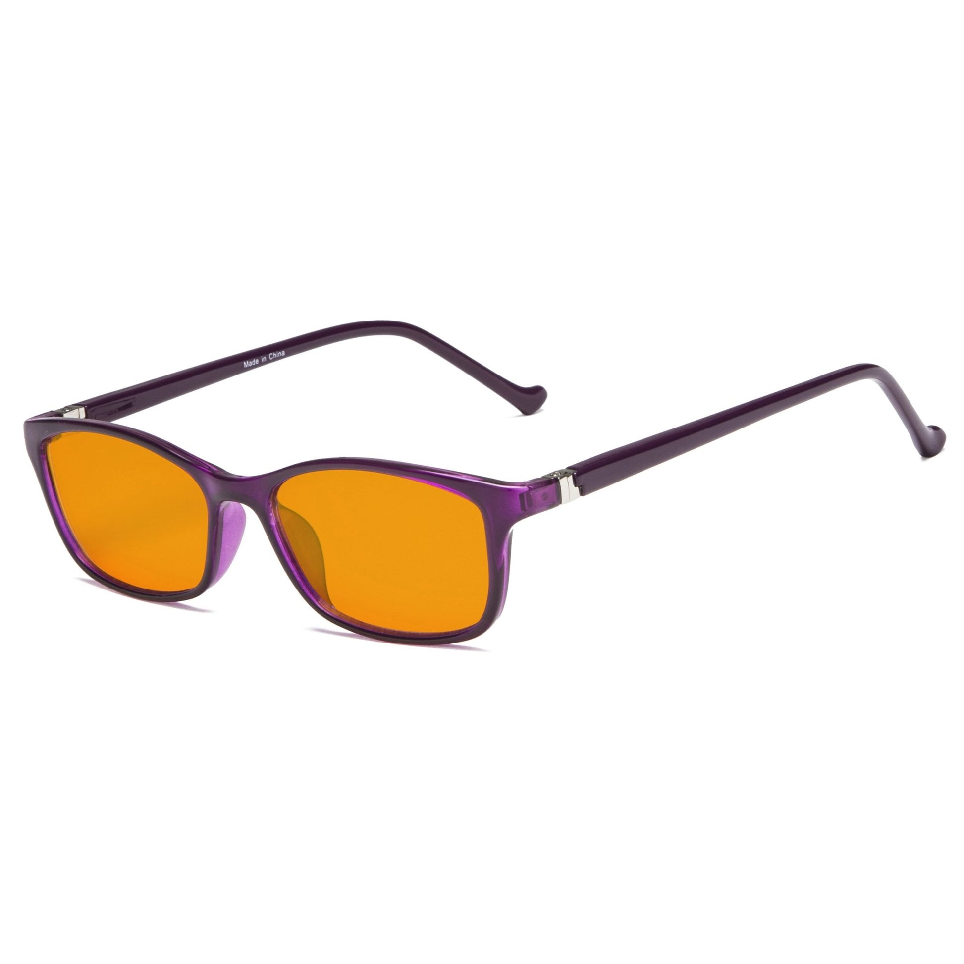 Blue Light Blocking Eyeglasses Purple DSDT1952