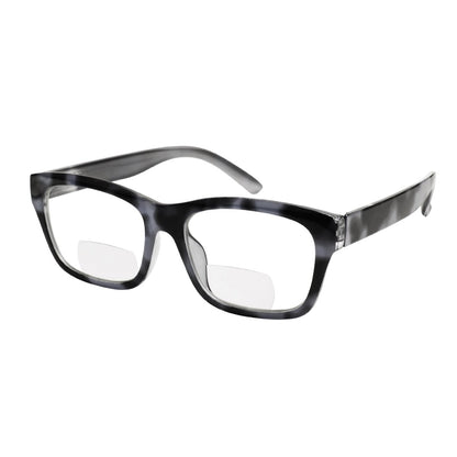 Tortoise Temples Bifocal Reading Glasses Women Men BR045eyekeeper.com